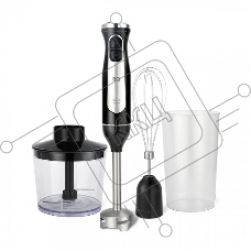 Блендер BQ HB501S Black-Steel. Мощность:900 Вт, 3 в1 Блендер + миксер + измельчитель