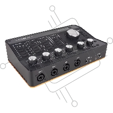 Аудиоинтерфейс USB Arturia Audiofuse Studio [830101] 24бит/192кГц, 4xXLR/TRS Mic/Line входа, 2xRCA Phono/Line, 4 Insert входа, 2xTRS AUX выхода, 4xTRS выхода, 2х3,5 мм. 2х6,3 мм для наушников, 8xADAT входами/выходами, S/PDIF входом/выходом, MIDI IN/OUT