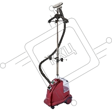 Отпариватель Kelli KL-9 красный, 2800 Вт, 90 г/мин, 3000 мл