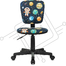 Кресло детское Бюрократ CH-204NX темно-синий, космонавт, крестов. пластик Кресло детское Бюрократ CH-204NX темно-синий, космонавт, крестов. пластик