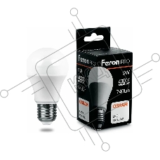 Лампа светодиодная Feron PRO LB-1009 (38027) 9вт Е27 белый