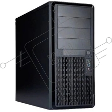 Компьютерный корпус Midi Tower InWin PE689 Black 600W IP-S600BQ3-3 USB3.0*2+A(HD)+front fan 120mm*1+rear fan 120mm*1+ 2*2SATA+1*1SATA+Intrusion Switch/ holes for SL20” RACKMOUNT