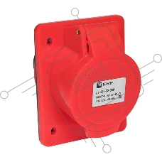 Розетка стационарная внутренняя EKF 425 PROxima 3Р+РЕ+N 32А 380В IP44