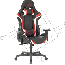 Кресло игровое ZOMBIE Z4, на колесиках, искусственная кожа, черный/красный (viking zombie z4 red) Кресло игровое ZOMBIE Z4, на колесиках, искусственная кожа, черный/красный (viking zombie z4 red)