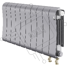 Радиатор биметаллический Royal Thermo Infinity 300 Silver Satin VR80 - 10 секц.