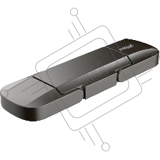 Флешка USB Dahua S809 metal (DHI-USB-S809-32-128Gb), 128Gb, USB 3.2 Gen2 Type-A / Type-C, R/W 520/460, серый