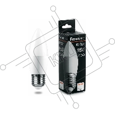 Лампа светодиодная FERON PRO LB-1307 (38058) 7.5 вт Е27 дневной матовая свеча