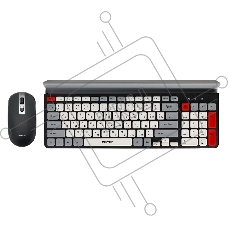 Комплект клавиатуры + мышь SMARTBUY (SBC-201359AG-KW) 201359AG черно-серо-белый