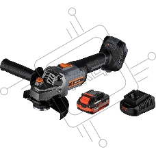 Бесщеточная УШМ Anycons JM-125S, 125м, 21В, 8500 об/мин, 2 акб