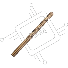 Сверло PATRIOT EXPERT по металлу, Р6М5К5, 9,0 мм, упаковка 5 шт