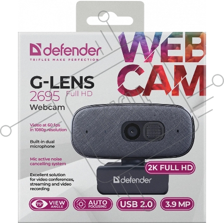 Веб-камера DEFENDER 63195 G-LENS 2695 FULLHD