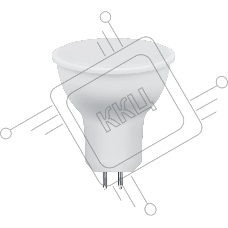 Лампа светодиодная SAFFIT SBMR1615 (55225) 15 вт 230в GU5.3 белый