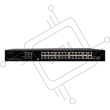 Неуправляемый коммутатор Trassir TR-NS14282С-370-24POE с24 PoE портами (10/100/1000 Мбит/с Base-T PoE port),и 2 Combo портами (10/100/1000 Мбит/с Base-T), 2 Uplink (10/100/1000 Мбит/с Base-T)