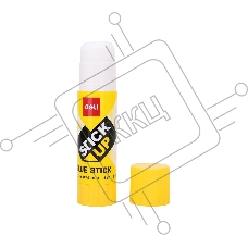 Клей-карандаш Deli EA20310 36гр корпус желтый ПВП, дисплей картонный, усиленный, Stick UP