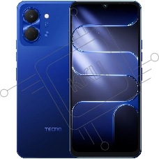 Смартфон Tecno Spark Go 3 64Gb 4Gb синий моноблок 3G 4G 2Sim 6.75