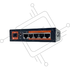Коммутатор Optimus U1IC-4G/1G/1S, 4×1 Гбит/с PoE+ + 1×1 Гбит/с Uplink + 1×1 Гбит/с SFP Uplink, настраиваемый