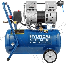 Компрессор поршневой Hyundai HYC 1824S безмасляный 180л/мин 24л 1000Вт