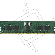Оперативная память Kingston Server Premier, DDR5, 16GB (1x16GB), 5600MHz, CL46, DIMM, ECC