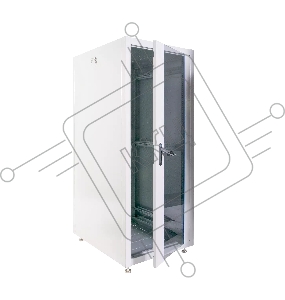 Шкаф телекоммуникационный напольный ЦМО ШТК-Э, IP20, 30U, 1454х600х1000 мм (ВхШхГ), дверь: стекло, боковая панель: сплошная, разборный, цвет: серый