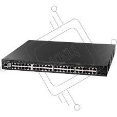 Коммутатор 48 x GE + 2 x 10G SFP+ ports + 1 x expansion slot (for dual 10G SFP+ ports) L3 Stackable Switch, w/ 1 x RJ45 console port, 1 x USB type A storage port, RPU connector, Stack up to 4 units,PoE Budget max. 780W Edge-corE ECS4620-52P