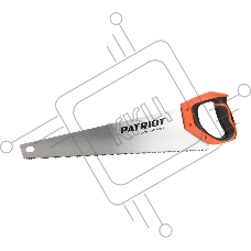 Ножовка PATRIOT WSP-450S, по дереву, 11 TPI мелкий зуб, 3-х сторонняя заточка, 450мм