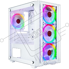 Компьютерный корпус Ginzzu CL620 mATX FAN 4*12FRGb