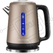 Чайник электрический Redmond KM238 1.7л. 2200Вт шампань корпус: нерж.сталь/пластик