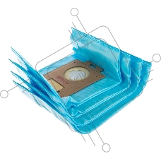 Мешок-пылесботник Filtero FLS-01 (S-bag) (8) XXL PACK из синтетического микроволокна MicroFib