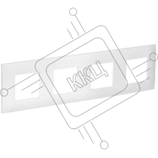 Рамка 4-м SKANDY SK-F04W арктич. бел. IEK SK-M42-K01