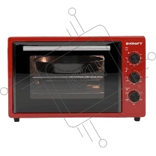Мини-печь KRAFT KN-MO 3902 FKR красный