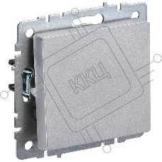 Выключатель проходной 1-кл. IEK BR-V12-0-10-K47 СП BRITE ВС10-1-6-БрА 10А алюм.