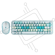 Комплект клавиатуры + мышь SMARTBUY (SBC-676390AG-T) 676390 бирюзовый