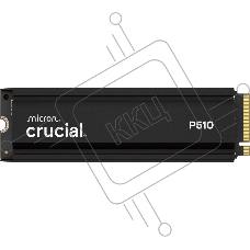 Накопитель SSD Crucial P510 1Tb PCIe Gen5 NVMe 2280 M.2 SSD with heatsink CT1000P510SSD5