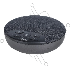 Спикерфон Intrend [ITSPH-W200] 4 капсюля, BT+USB, эффективный радиус 3м, ANC, AEC, AGC, полнодуплексная связь, беспроводное каскадирование 2х спикерфонов, аккумулятор: время работы в режиме разговора до 12 часов. В комплекте USB-dongle