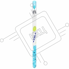 Ручка гелевая Deli EG81-BL ассорти, синие чернила, линия 0.5мм
