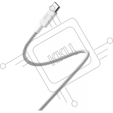 USB кабель Xiaomi 6A Braided USB-C to USB-C Cable 2m белый
