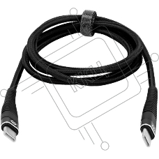 Кабель Digma DG-USBС-C-2M-100W USB Type-C (m)-USB Type-C (m) 2м черный