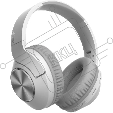 Наушники накладные A4Tech 2Drumtek BH300 белый/серый беспроводные bluetooth оголовье (BH300 GRAYISH WHITE)