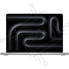 Ноутбук Apple MacBook Pro 14-inch 2025 [MDE44LL/A (КЛАВ.РУС.ГРАВ.) Silver 14.2