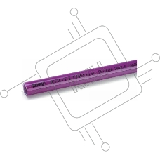 Труба PE-Xa/EVOH pink Дн25х3,5 Ру10 Т95C L=6м RAUTITAN Rehau 11360621006