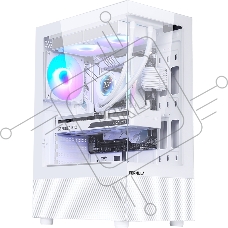 Компьютерный корпус AeroCool / Formula Crystal Z1 PLUS белый без БП ATX 2xUSB2.0 1xUSB3.0 1xUSB3.1 audio bott PSU