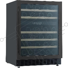 Винный шкаф Hyundai HBWC 0861 DU 1-нокамерн. черный