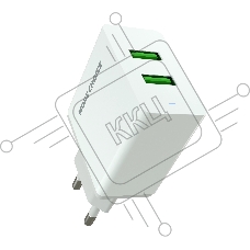 Зарядное устройство MORE CHOICE (4610196409004) NC11 СЗУ 2USB 2.4A белый белый