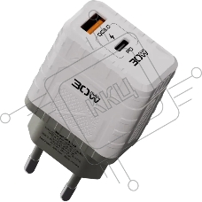 Сетевое зарядное устройство DEFENDER (83230) UPA-132 30W, USB A+C, белый