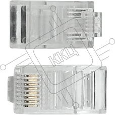 Коннектор Buro (BU-CONRJ45-50PCS) RJ45 прозрачный (упак.:50шт)