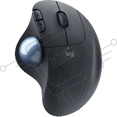 Трекбол беспроводной Logitech ERGO M575 графитовый, 2000 dpi, радиоканал, Bluetooth, USB, кнопки - 5