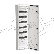 Корпус IEK TITAN 5 ЩРн-84, Металлический, Белый