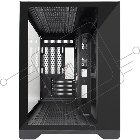 Корпус 1STPLAYER MEGAVIEW MV6-T Black / mATX / MV6-TP-BK