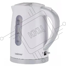 Чайник электрический Zelmer ZCK7616S белый/серый