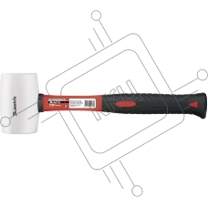 Киянка резиновая Matrix 11197 680 г, белая резина, фибергласовая рукоятка